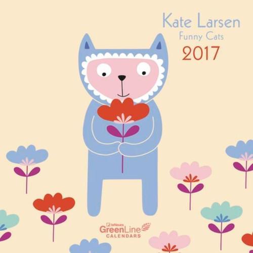 Calendrier Green Line 2017 - Kate Larsen - 30x30 Cm on Productcaster.