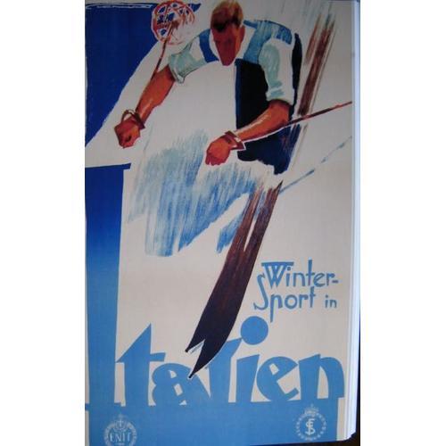 Affiche Sports D Hiver Italie on Productcaster.