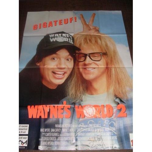 Affiche Cinema Originale Wayne's World 2 Dimension 120x160cm Voir P... on Productcaster.