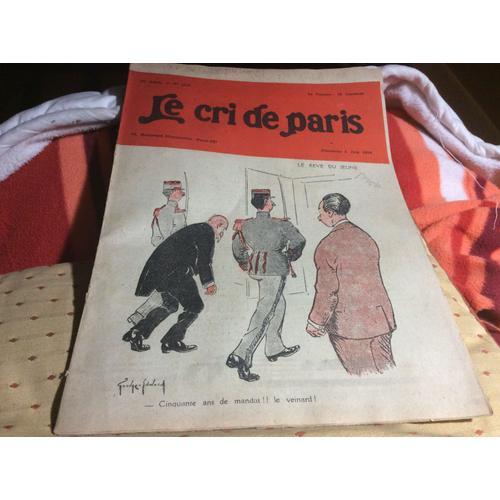 Le Cris De Paris N°1627 Du 3 Juin 1928 54 on Productcaster.