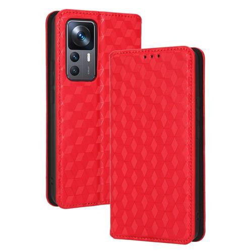 Étui Pour Xiaomi 12t / 12t Pro Motif 3d Portefeuille Fermeture Magn... on Productcaster.