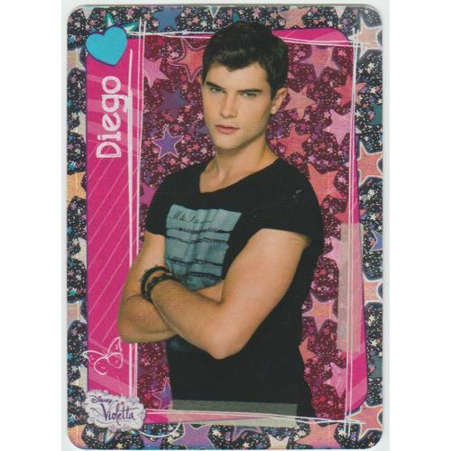 Diego - Carte Violetta - Disney - Activity Cards - N° 140 - Topps - on Productcaster.