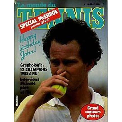 Le Monde Du Tennis N° 49 - Mars 1984 on Productcaster.