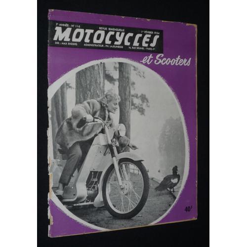 Motocycles Et Scooters (N°116, 1er Février 1954) on Productcaster.