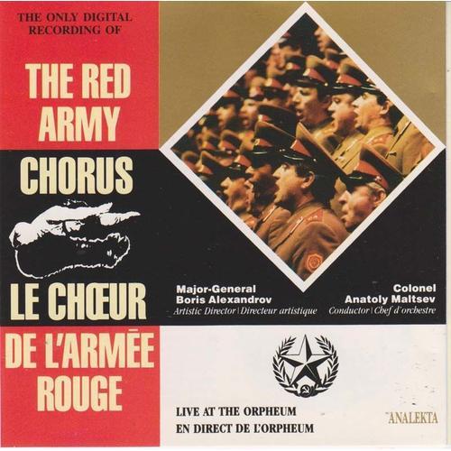 The Red Army Chorus The Only Digital Recording on Productcaster.