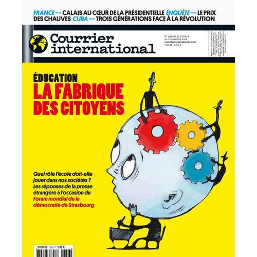 Courrier International N°1356 "Education, La Fabrique Des Citoyens" on Productcaster.