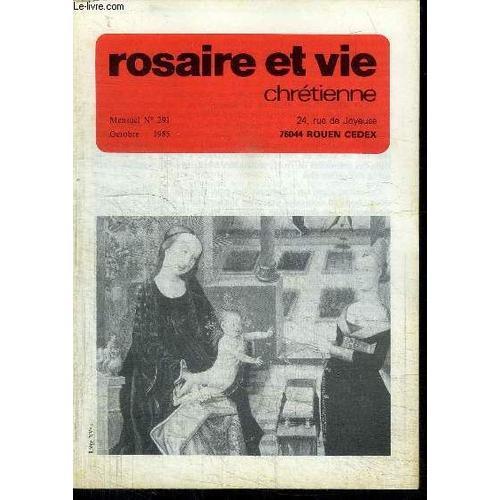 Rosaire Et Vie Chretienne N°291 - Octobre 1985 - Sommaire : Notre-D... on Productcaster.