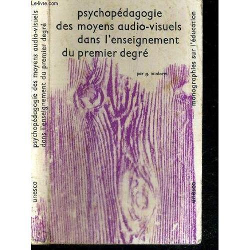 Psychopedagogie Des Moyens Audio-Visuels Dans L'enseignement Du Pre... on Productcaster.