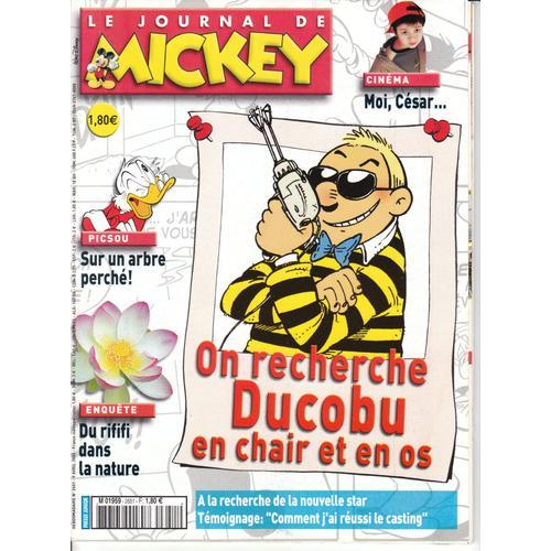 Le Journal De Mickey N°2651 - On Recherche Ducobu En Chair Et En O... on Productcaster.