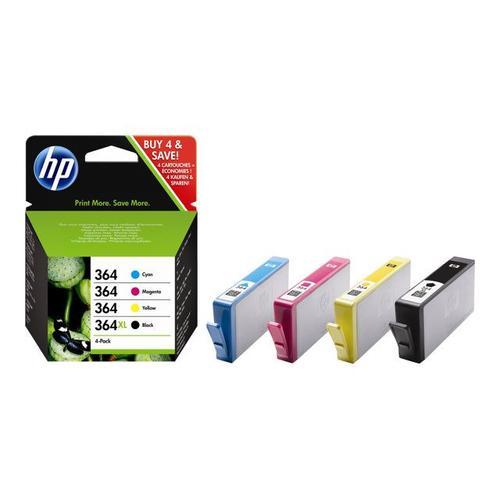 HP 364 Multipack (CZ676EE) - Pack de 4 cartouches d'encre authentiq... on Productcaster.