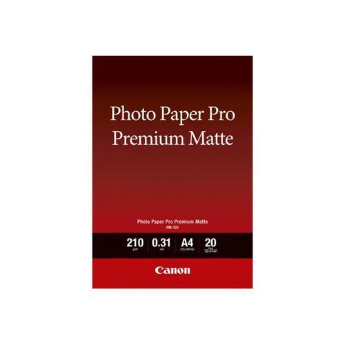 Canon Pro Premium PM-101 - Papier photo mat lisse - 310 micromètres... on Productcaster.