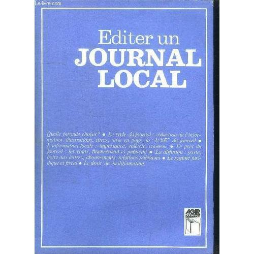 Editer Un Journal Local on Productcaster.