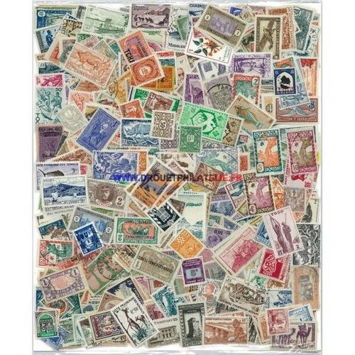 Colonies Francaises Avant Independance 300 Timbres Tous Differents on Productcaster.