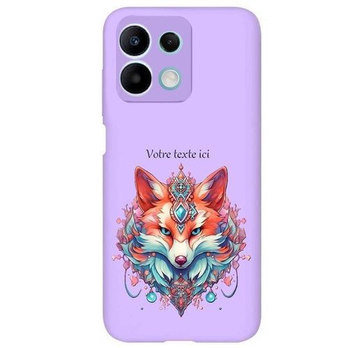 Coque Violet Pour Redmi Note 13 5g Renard Fox Renard Talisman on Productcaster.