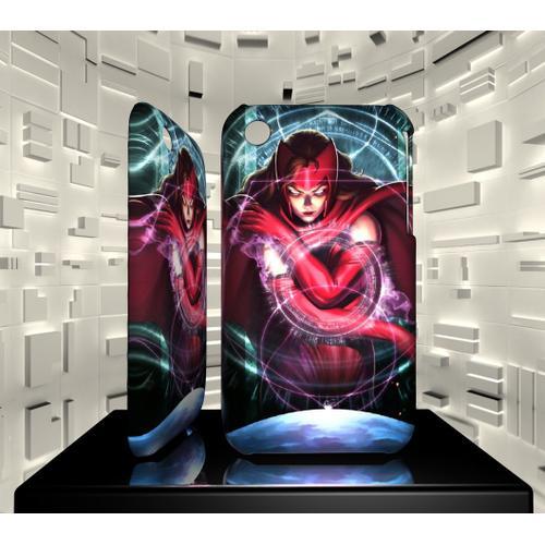 Coque Iphone 3g 3gs Sorciere Rouge Scarlet Witch Avengers Comics 06 on Productcaster.