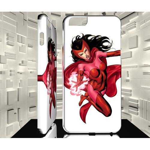 Coque Iphone 7+ 7 Plus Sorciere Rouge Scarlet Witch Avengers Comics... on Productcaster.