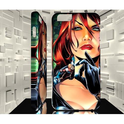 Coque Iphone 6+ 6 Plus La Veuve Noire Black Widow Avengers Comics 07 on Productcaster.