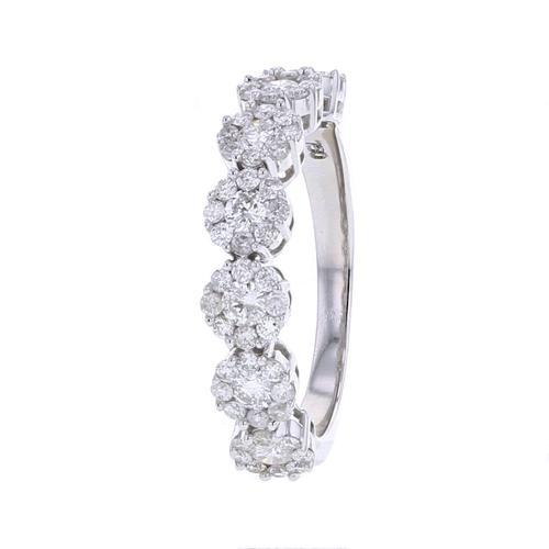 Alliance Diamant - Or 18 Carats: 4.20 Gr - Diamant: 1.05 Carats Qu... on Productcaster.