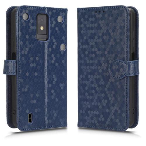 Étui Pour Zte Blade A32 Couverture Portefeuille En Cuir, Motif Géom... on Productcaster.