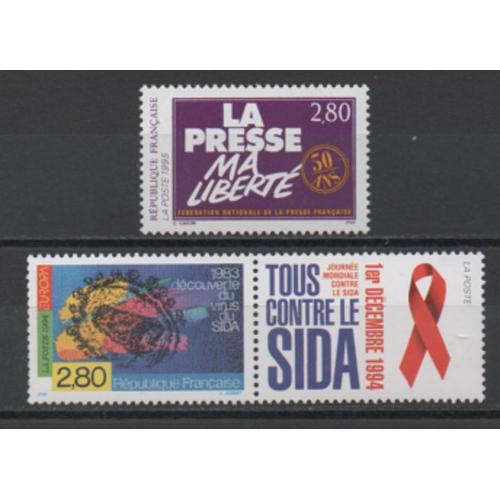 France 1994: Suite De 2 Timbres N° 2916 Et 2917. on Productcaster.