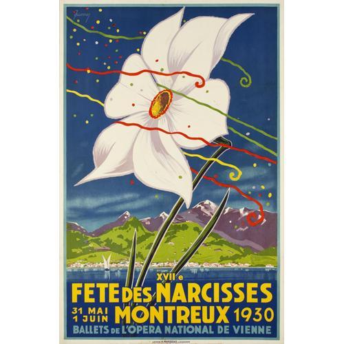 Affiche Montreux 1930 on Productcaster.