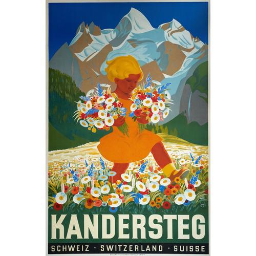 Affiche Kandersteg on Productcaster.