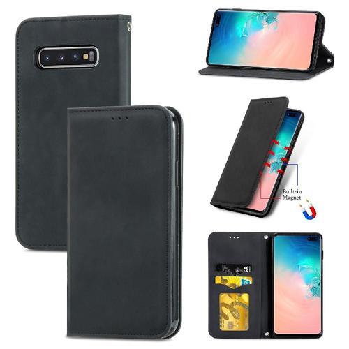 Étui Pour Samsung S10 Plus Couverture Rabotant Simple Entreprise An... on Productcaster.