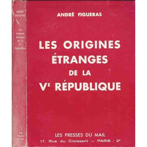 Les Origines Étranges De La V République on Productcaster.