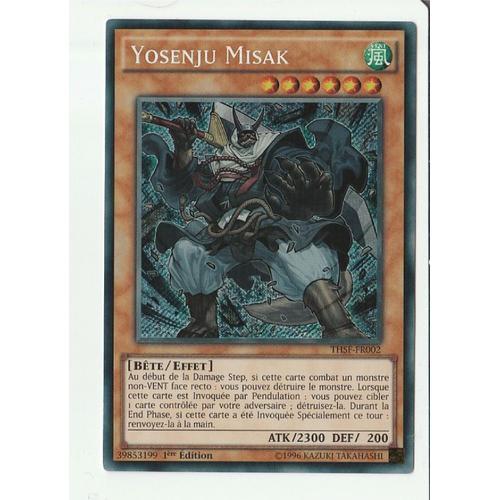 Yu-Gi-Oh! - Thsf-Fr002 - Yosenju Misak - Secret Rare on Productcaster.