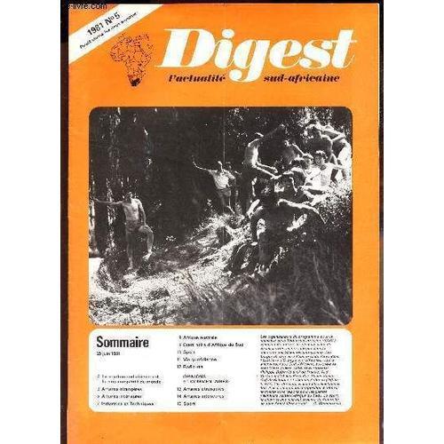 Digest - N°5 - 1981 / Le Charbon Sud Africain Est Le Plus Competiti... on Productcaster.