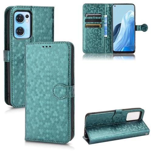 Étui Pour Oppo Reno 7 5g Couverture Portefeuille En Cuir, Motif Géo... on Productcaster.