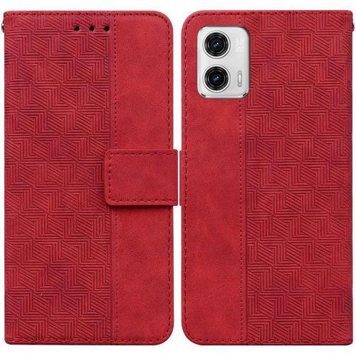 Étui Pour Motorola Moto G73 5g Cuir Pu Premium Caractéristique De B... on Productcaster.