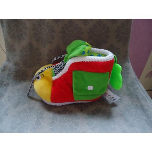 Chaussure D Apprentissage En Peluche Eveil Ks Kids 17 Cm on Productcaster.