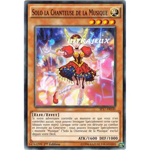 Yu-Gi-Oh! - Sp17-Fr030 - Solo La Chanteuse De La Musique - Commune on Productcaster.