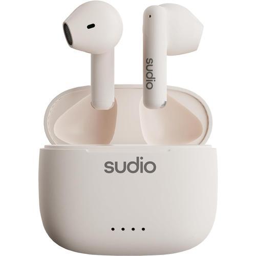 Écouteurs avec Bluetooth Sudio A1 Blanc Neige on Productcaster.