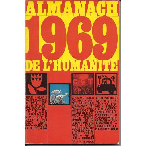 Almanach De L'humanité 1969 on Productcaster.