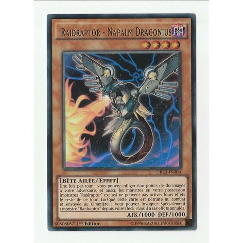 Yu-Gi-Oh! - Drl3-Fr004 - Raidraptor - Napalm Dragonius - Ultra Rare on Productcaster.