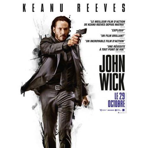 John Wick -Véritable Affiche De Cinéma Pliée - Format 120x160 Cm -D... on Productcaster.