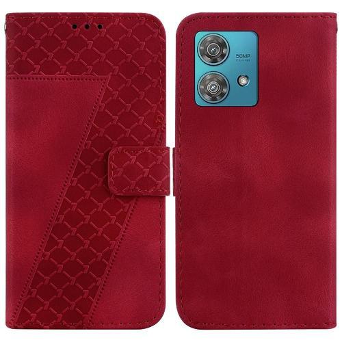 Étui Pour Motorola Edge 40 Neo Cuir Pu Couverture Flip Folio Foncti... on Productcaster.