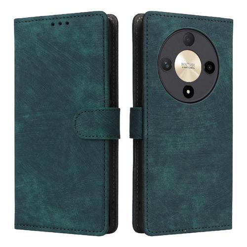 Étui Pour Honor Magic 6 Lite 5g Portefeuille Flip Folio Cuir Pu Cou... on Productcaster.