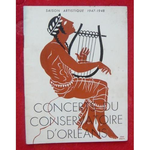 Programme Des Concerts Du Conservatoire D Orléans Saison 1947-1948 on Productcaster.