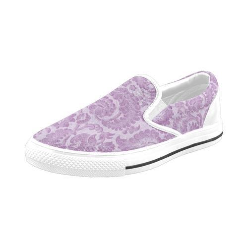 Chaussures À Enfiler Violet Sans Lacets Pour Hommes Et Femmes, Tend... on Productcaster.