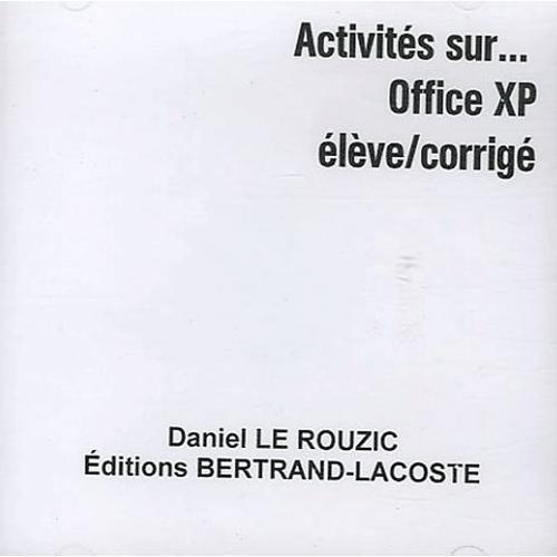 Office Xp - Cd-Rom Élève/Corrigé on Productcaster.