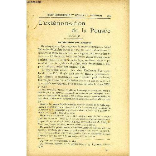 Revue Scientifique Et Morale Du Spiritisme 10e Annee N°4 - L¿Extéri... on Productcaster.