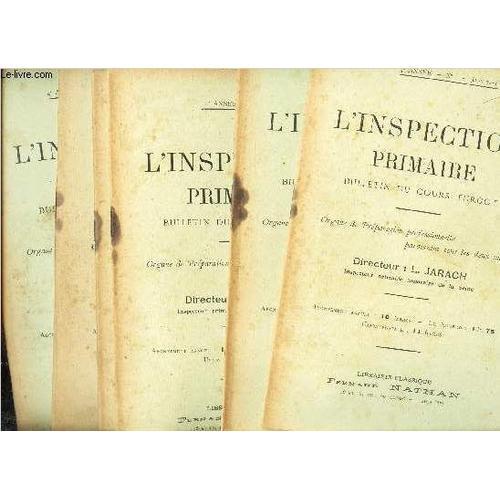 L'inspection Primaire - 4e Année -En 6 N°S (N°1 +2+3+4+5+6) / Cour... on Productcaster.