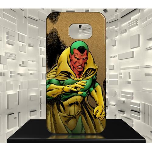 Coque Galaxy S6 Edge The Vision Avengers Comics 01 on Productcaster.