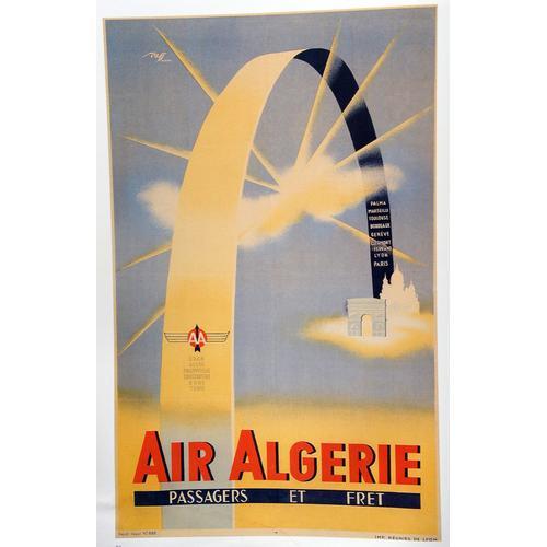 Affiche Air Algerie on Productcaster.