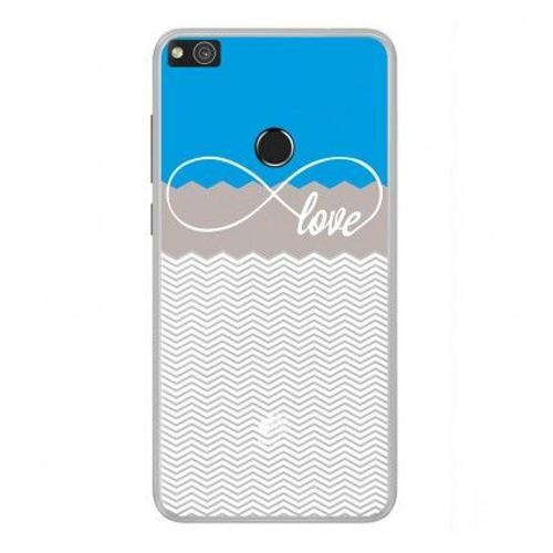 Coque En Silicone Huawei P8 Lite 2017 - Love Bleu on Productcaster.