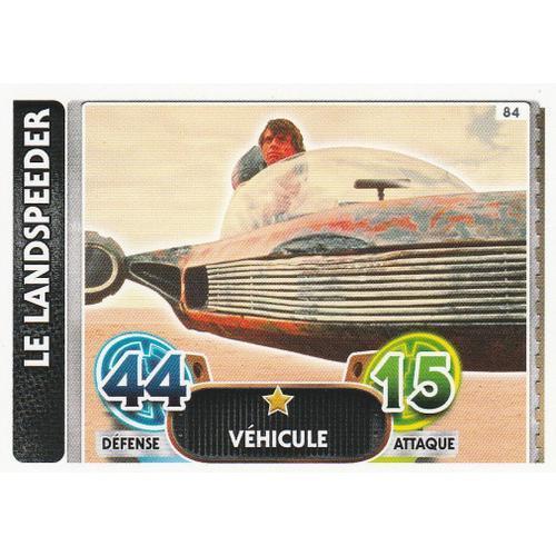 Carte Topps Force Attax Star Wars - N°84 - Le Landspeeder on Productcaster.