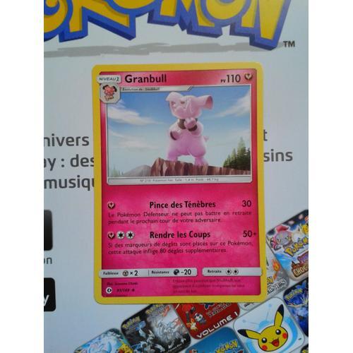 Carte Pokemon Granbull 91/149 Soleil Et Lune on Productcaster.